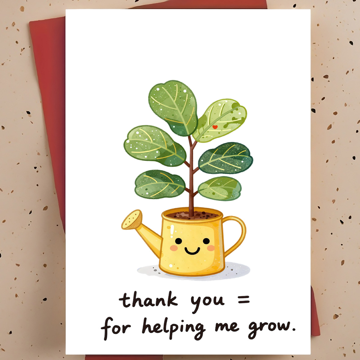 Plant Parents - 1 Kartu Ucapan Terima Kasih yang