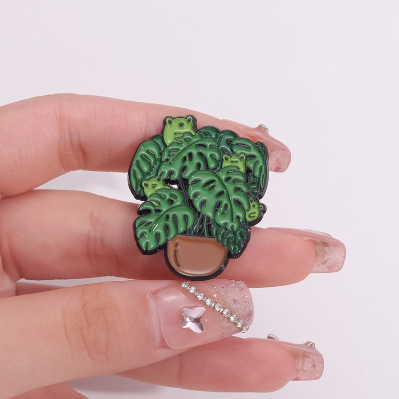 Set Pin Enamel Tanaman Monster - Plant Parent Gift Set ulasan dan harga