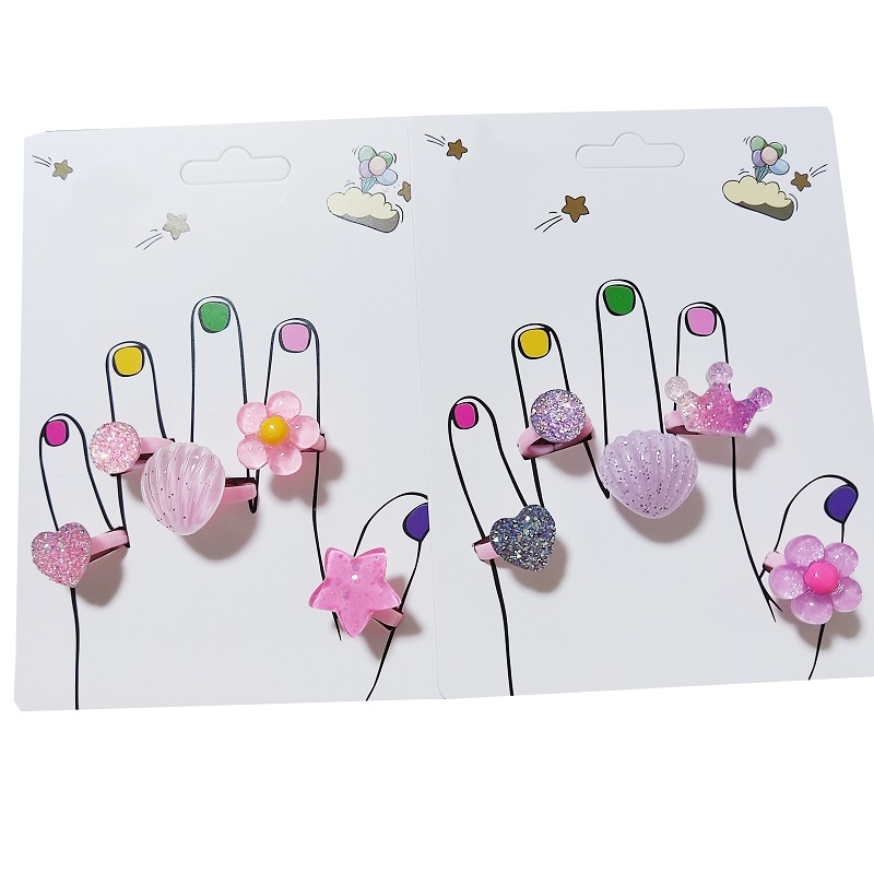 Cincin Akrilik Set 10pcs Motif - Plant Parent Gift Set ulasan dan harga